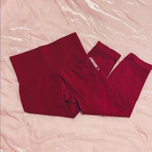 Gymshark Red Leggings